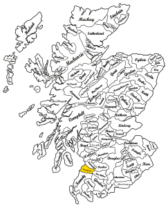 Clan Crawford Map