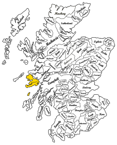 Clan MacQuarrie Map