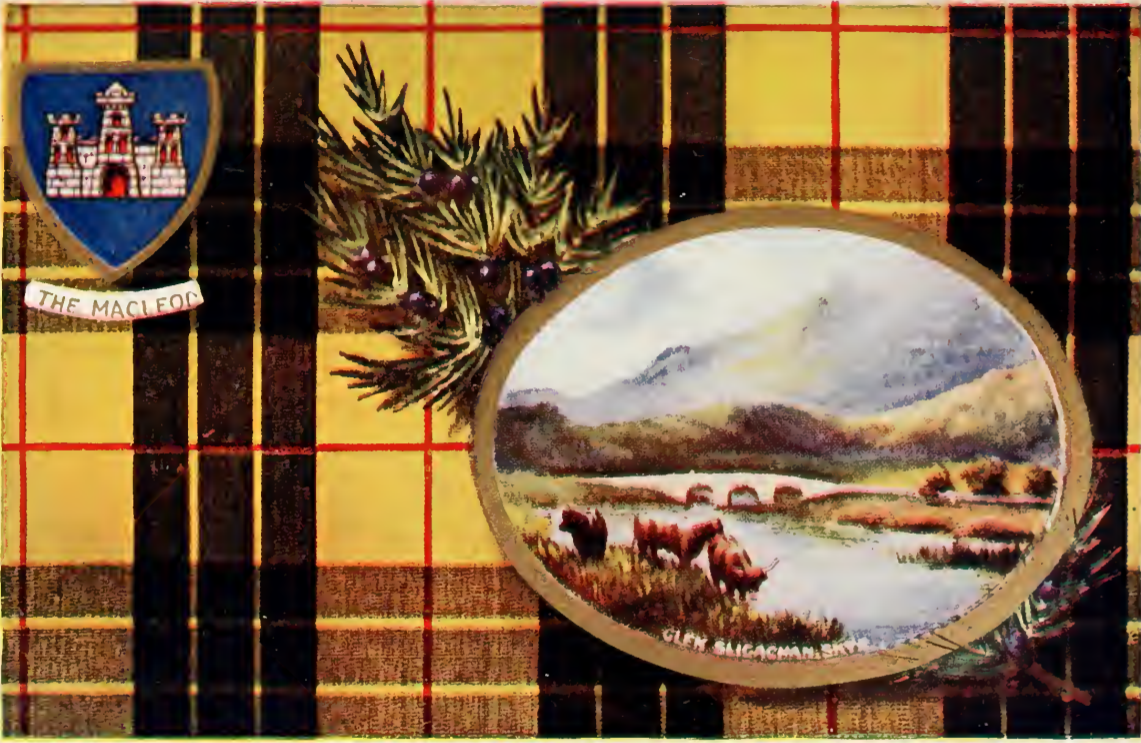 Glen Sligachan, Isle of Skye and Clan MacLeod Tartan