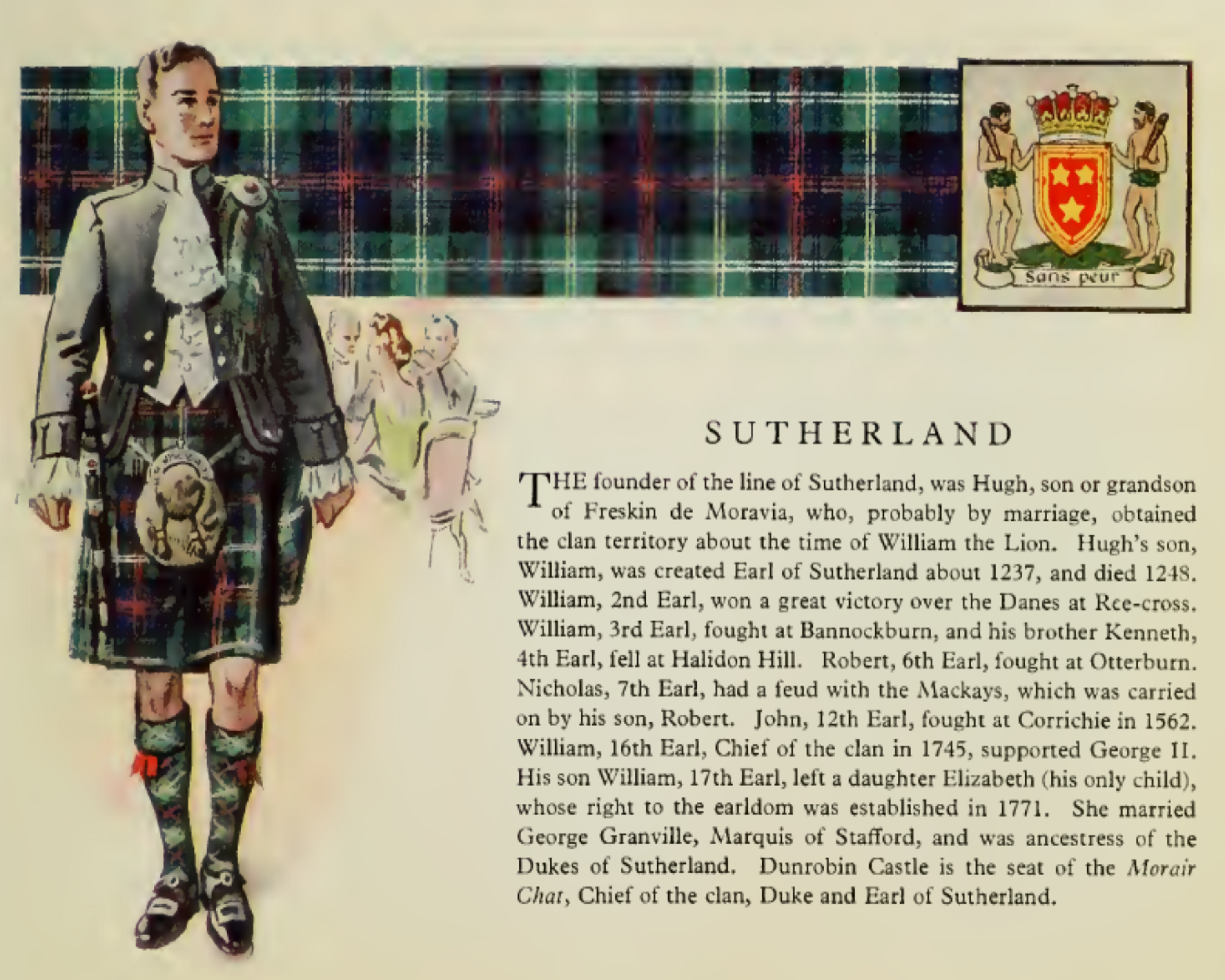 Clan Sutherland Poster