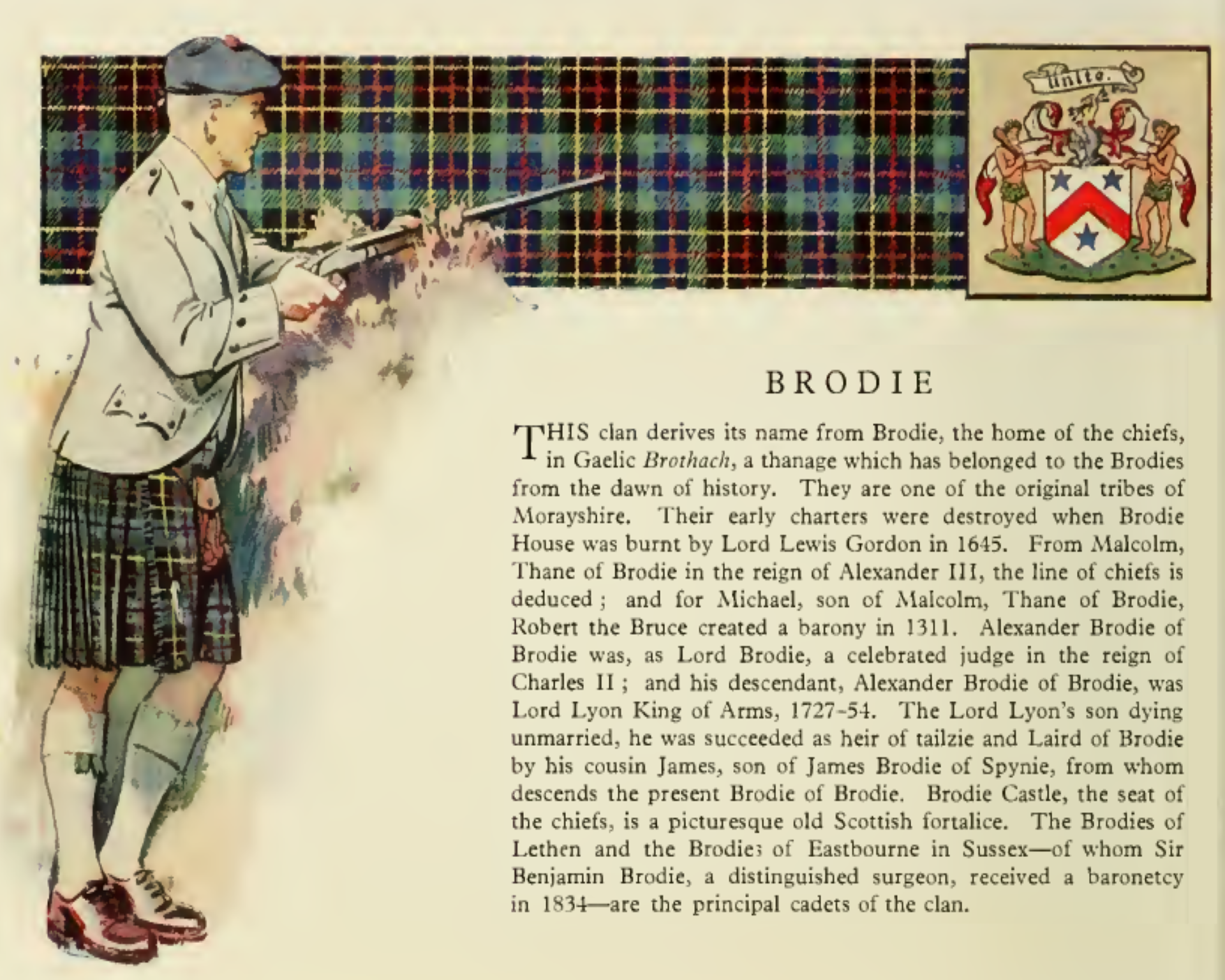 Clan Brodie Bagtown Clans