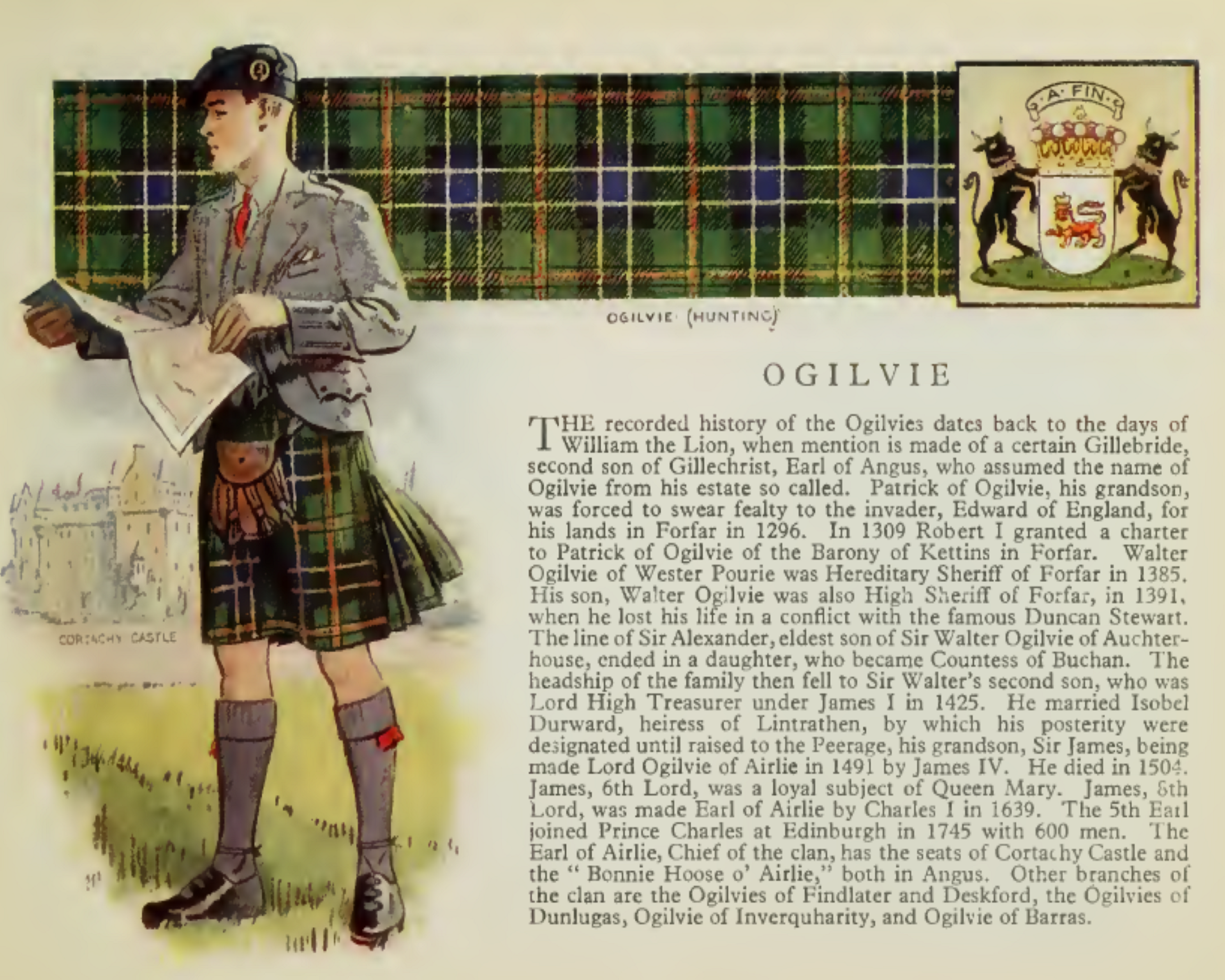 Clan Ogilvie Poste