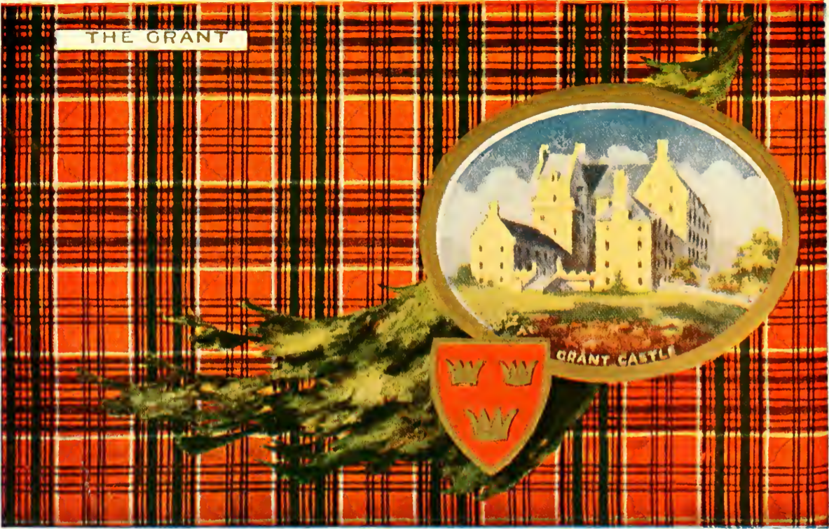 Vintage Grant Castle and Tartan