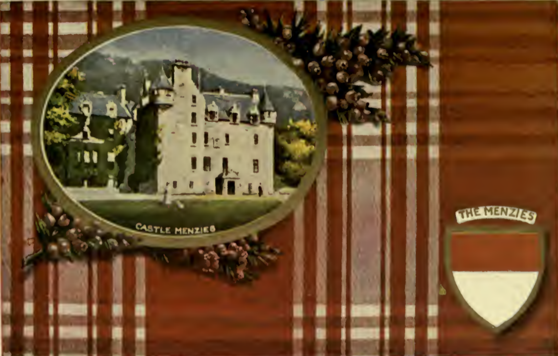 Castle Menzies and Clan Menzies Tartan