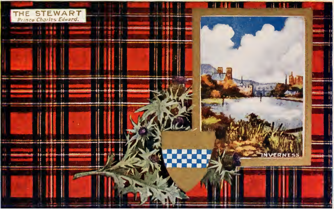 Inverness, Bonnie Prince Charles and the Clan Stewart Tartan