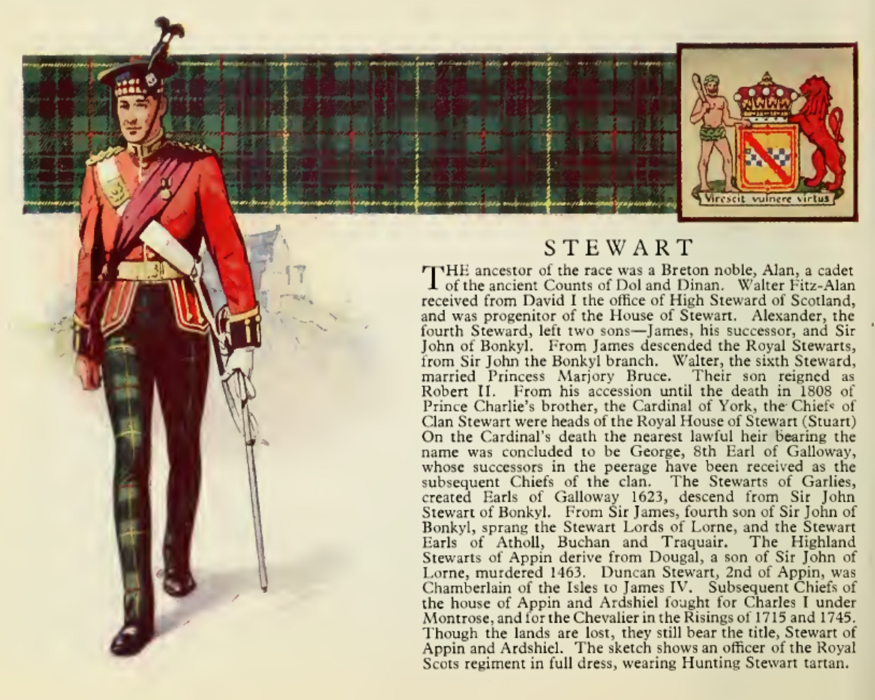 Clan Stewart Poster