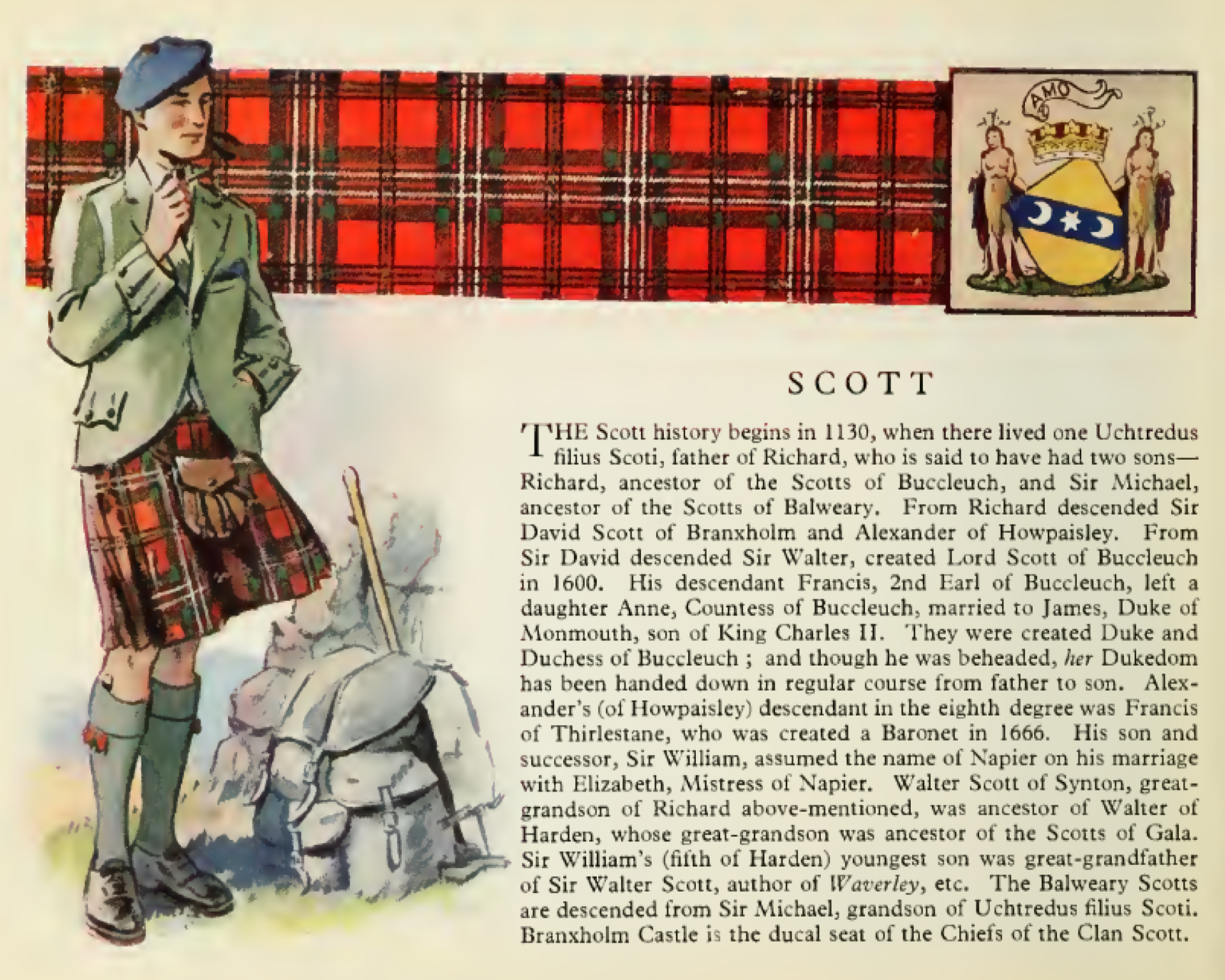 Clan Scott Poster