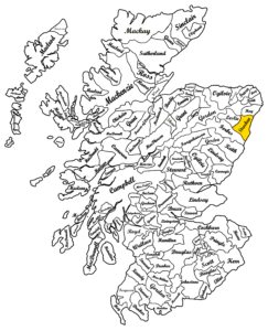 Clan Strachan Map