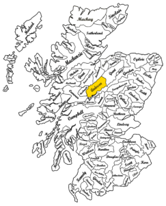 Clan Anderson Map