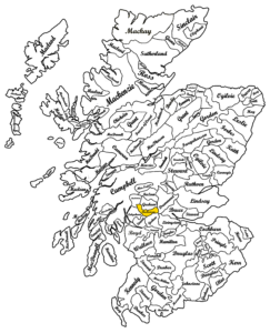 Clan Buchanan Map