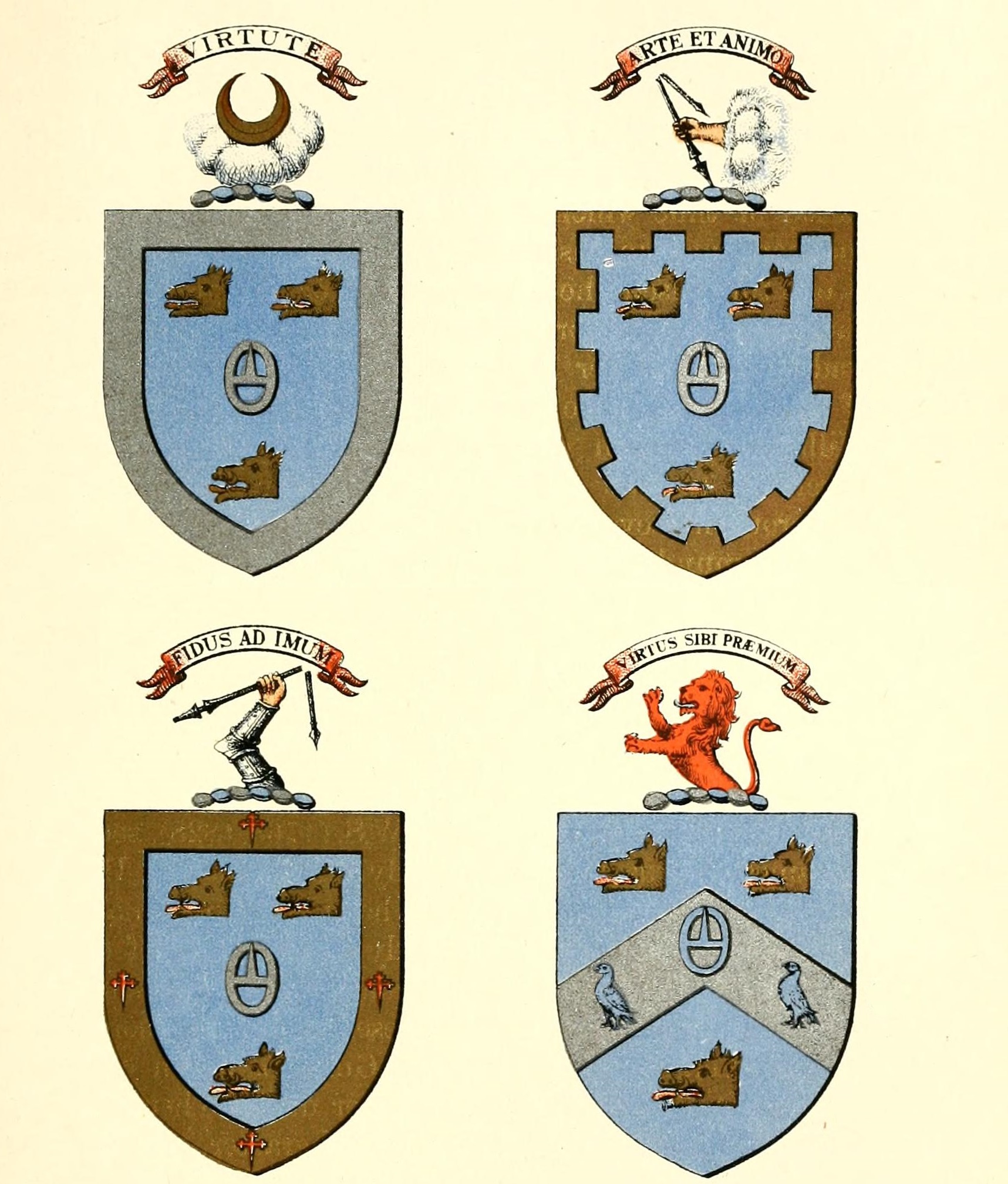 Coats of Arms of the Clan Fergusson