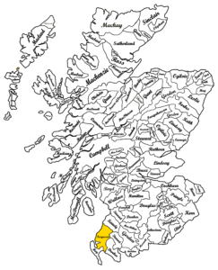 Clan Ferguson Map