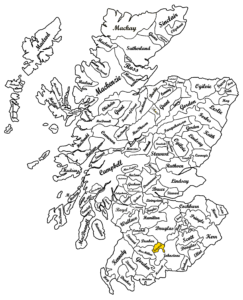 Clan Kirkpatrick Map