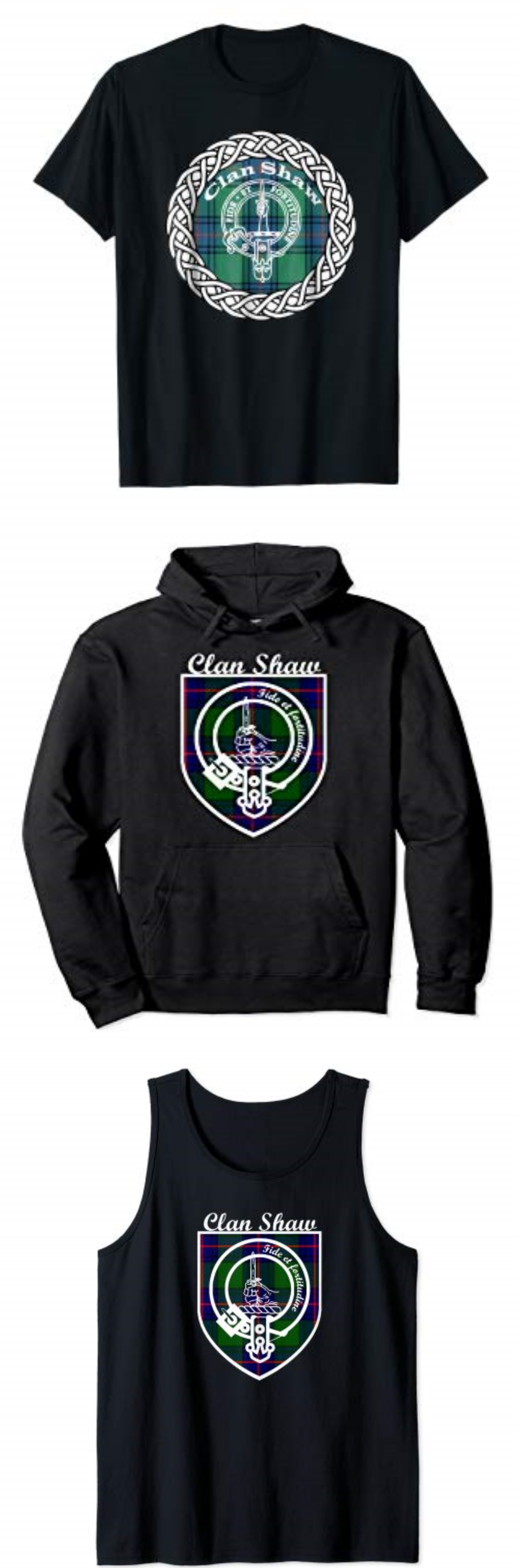 Clan Shaw Apparel