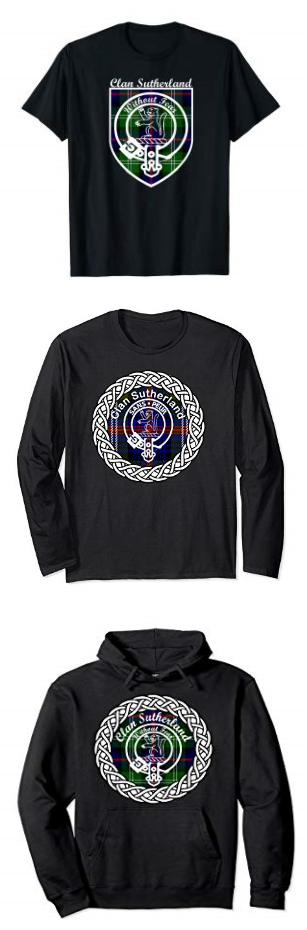 Clan Sutherland Apparel