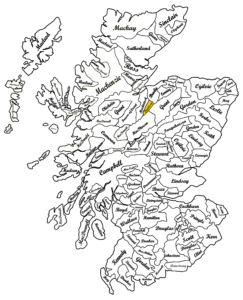 Clan Davidson Map