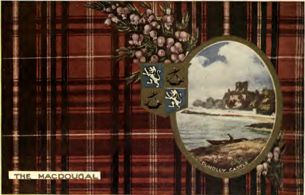 Dunolly Castle and Clan MacDougal Tartan