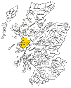 Clan MacDougall Map