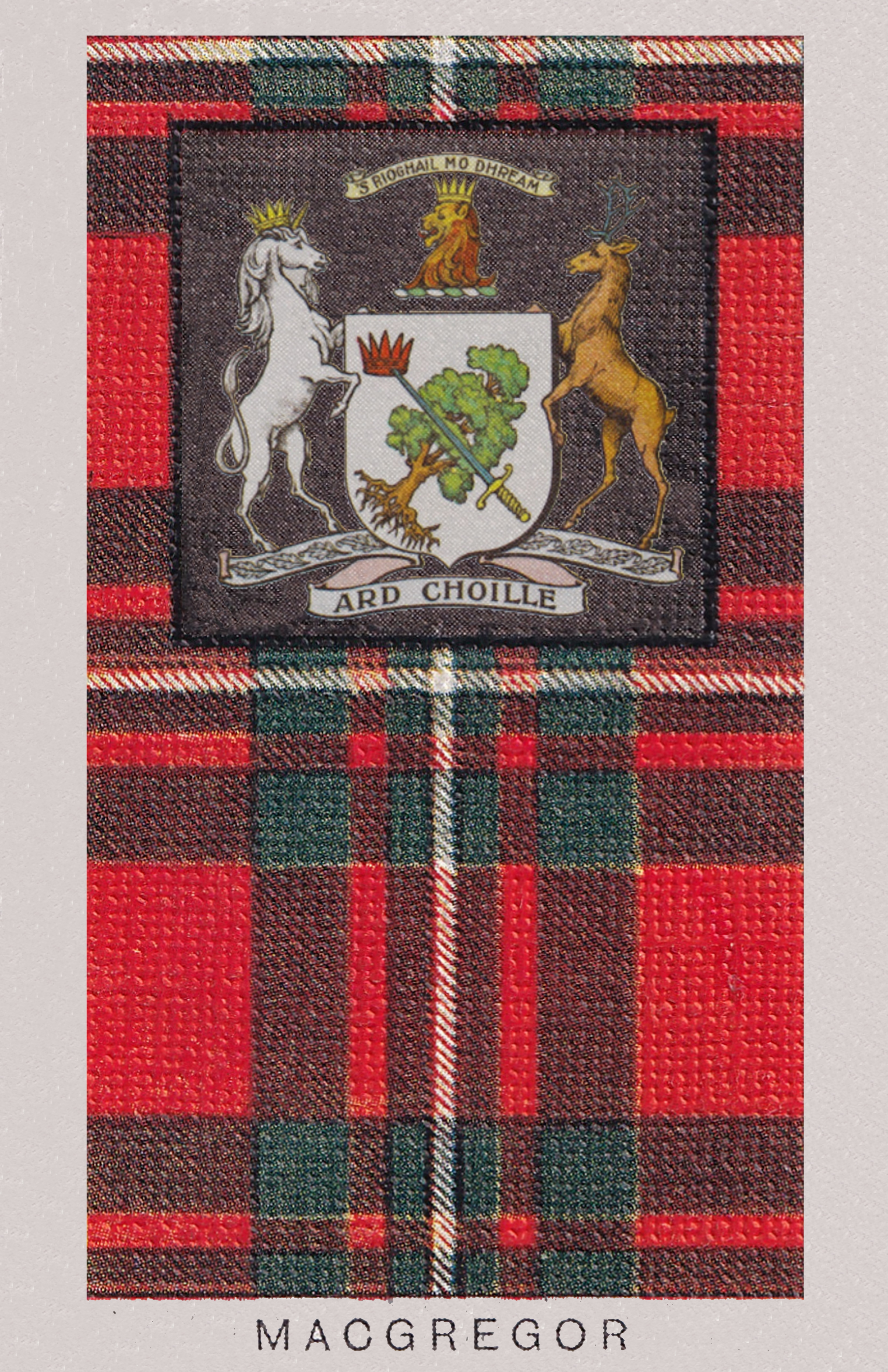 MacGregor Coat of Arms and Tartan