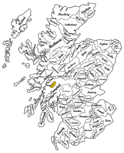 Clan MacIntyre Map