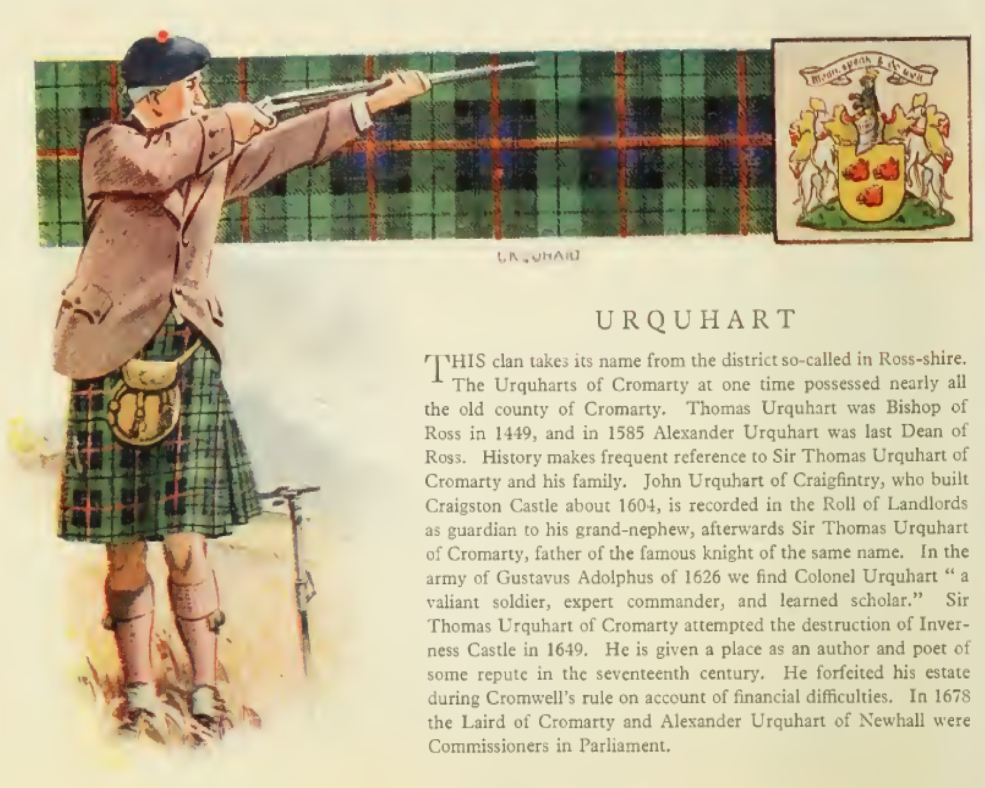 Clan Urquhart Poster