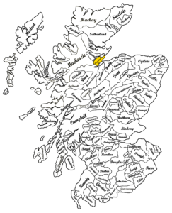 Clan Urquhart Map