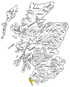 Clan Agnew Map