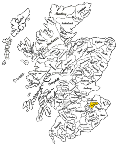 Clan Maitland Map