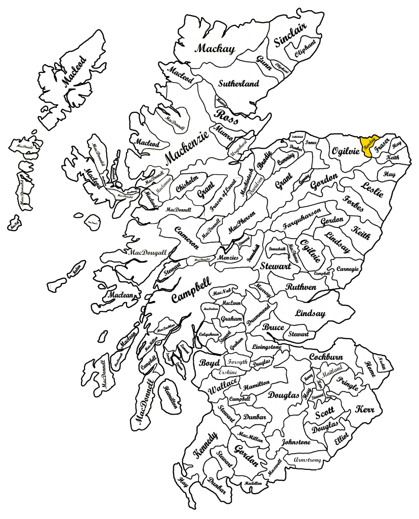 Clan Barclay Map – Bagtown Clans