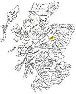 Clan Craig Map