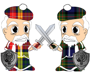 Clan Buchanan vs. Clan MacLaren clan feud