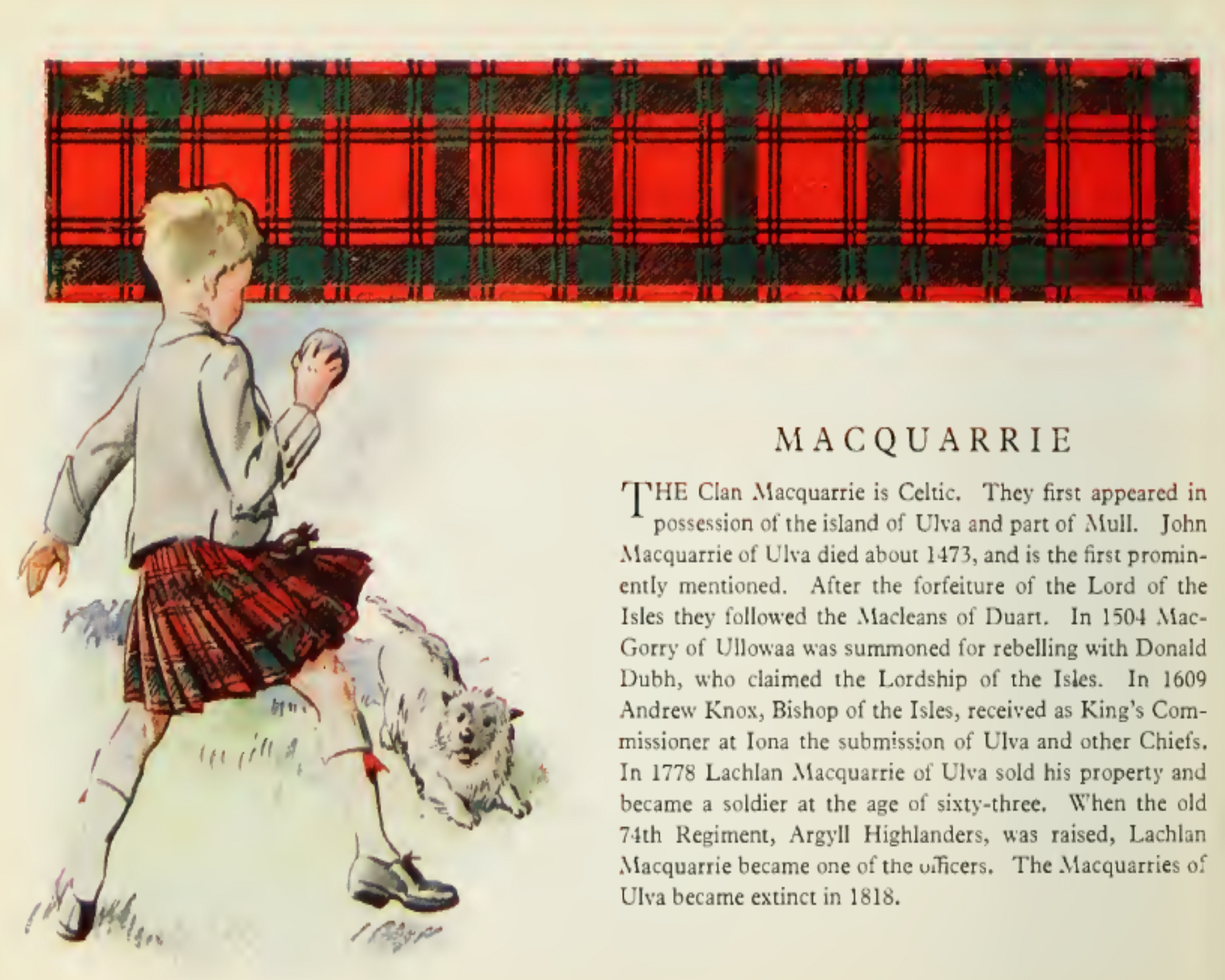 Clan MacQuarrie poster