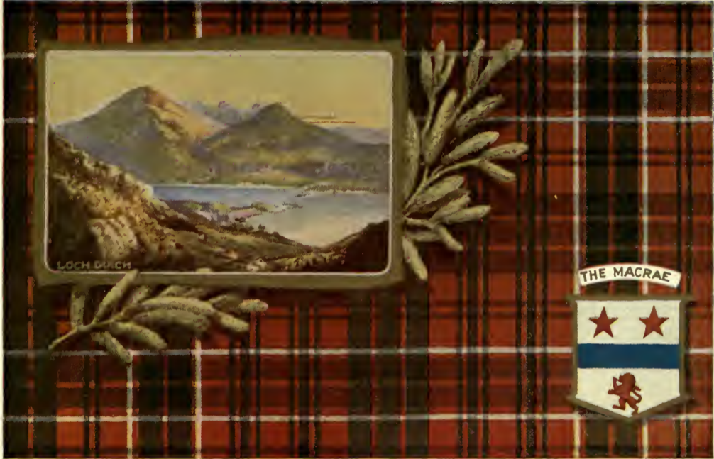 Loch Duich and Clan MacRae tartan