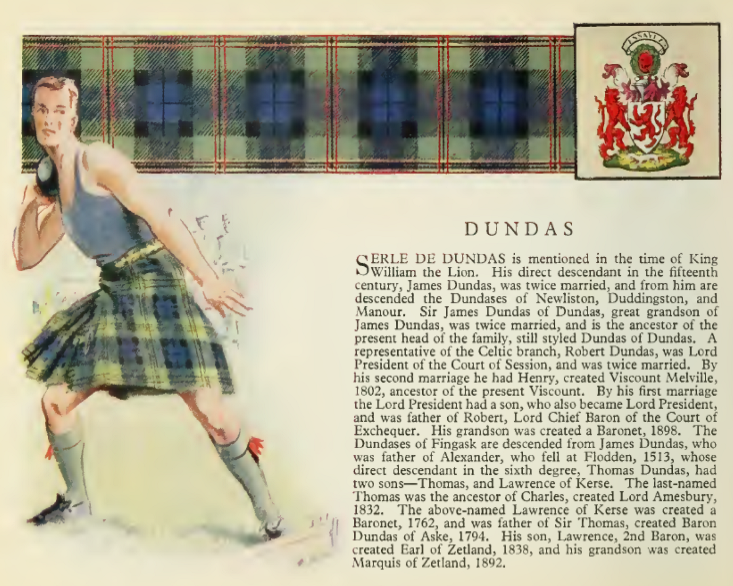 Clan Dundas poster