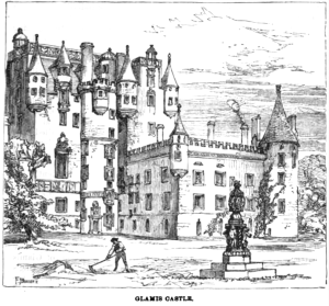 Glamis Castle has been the home of the Lyon family since the 14th century