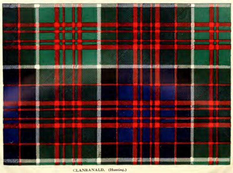 Clan MacDonell of Clanranald Hunting Tartan