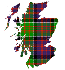 Allan Scottish Clan Tartan