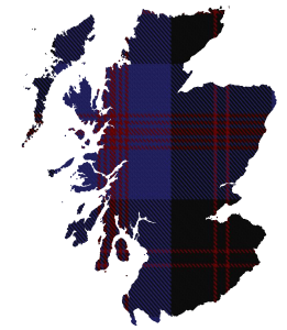 Angus surname last name tartan