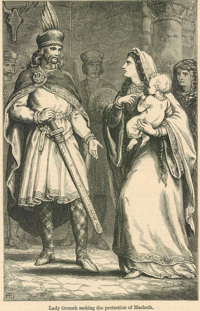 King MacBeth and Lady Gruoch (Lady MacBeth)