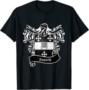 Asquith Coat of Arms tshirt