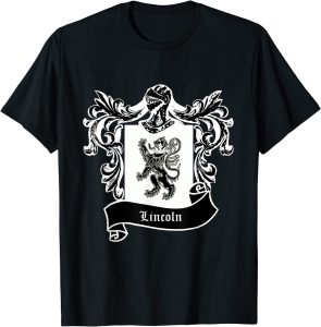 Lincoln Coat of Arms tshirt