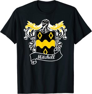 Mitchell Coat of Arms tshirt