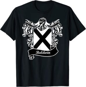 Baldwin Coat of Arms tshirt