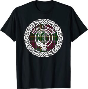 Clan Crosby Tartan and Crest shirt