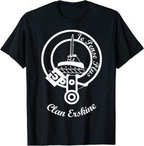 Erskine Clan Crest tshirt