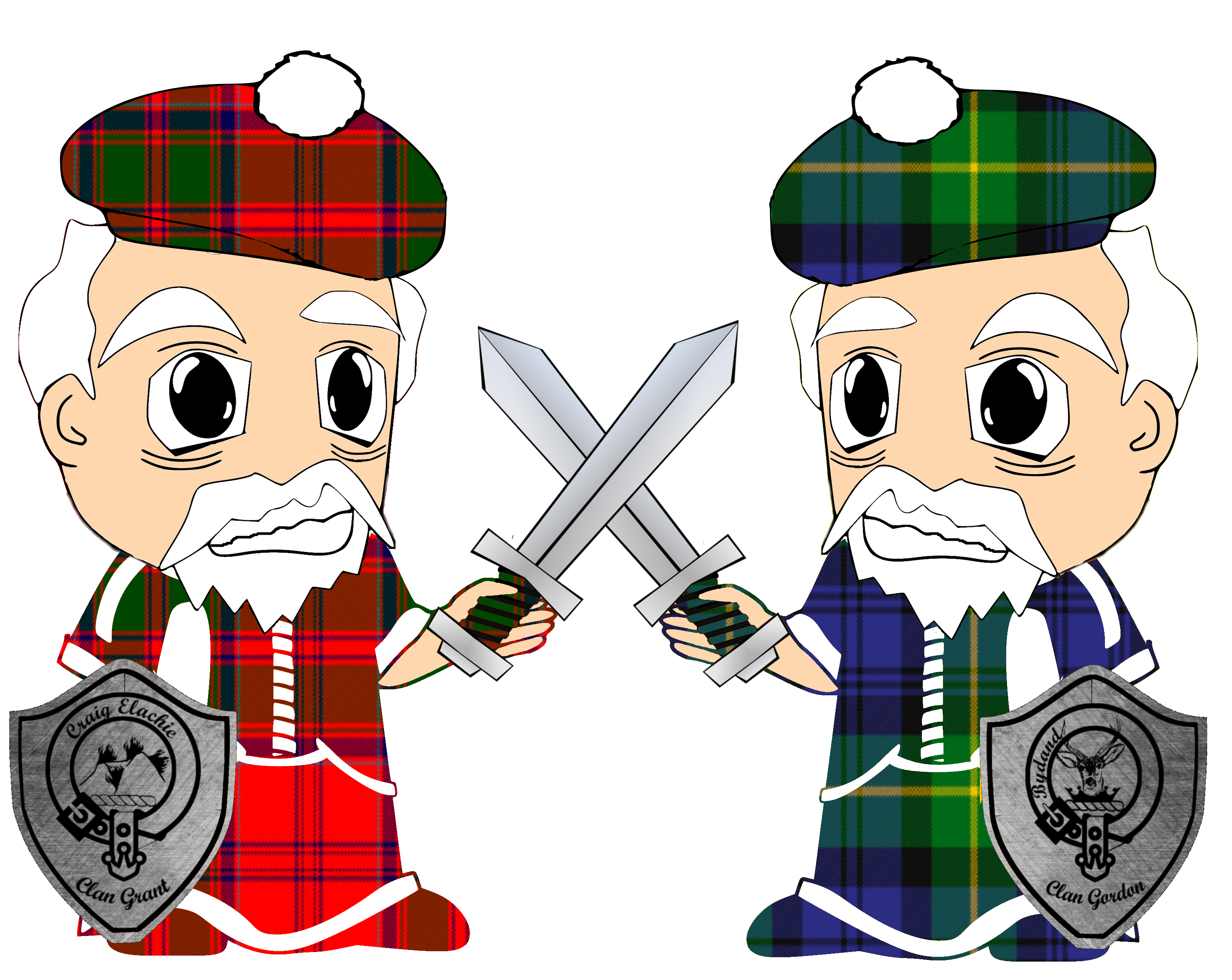 Clan Grant vs. Clan Gordon Clan Feud