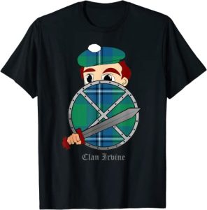 Clan Irvine Scottish t-shirt