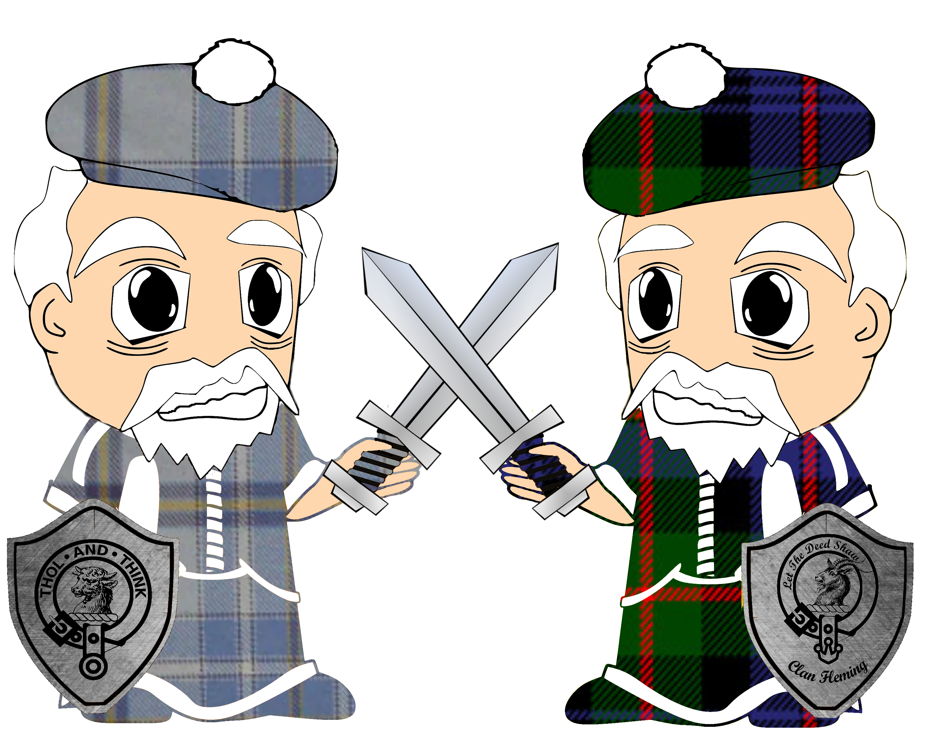 Clan Tweedie vs. Clan Fleming