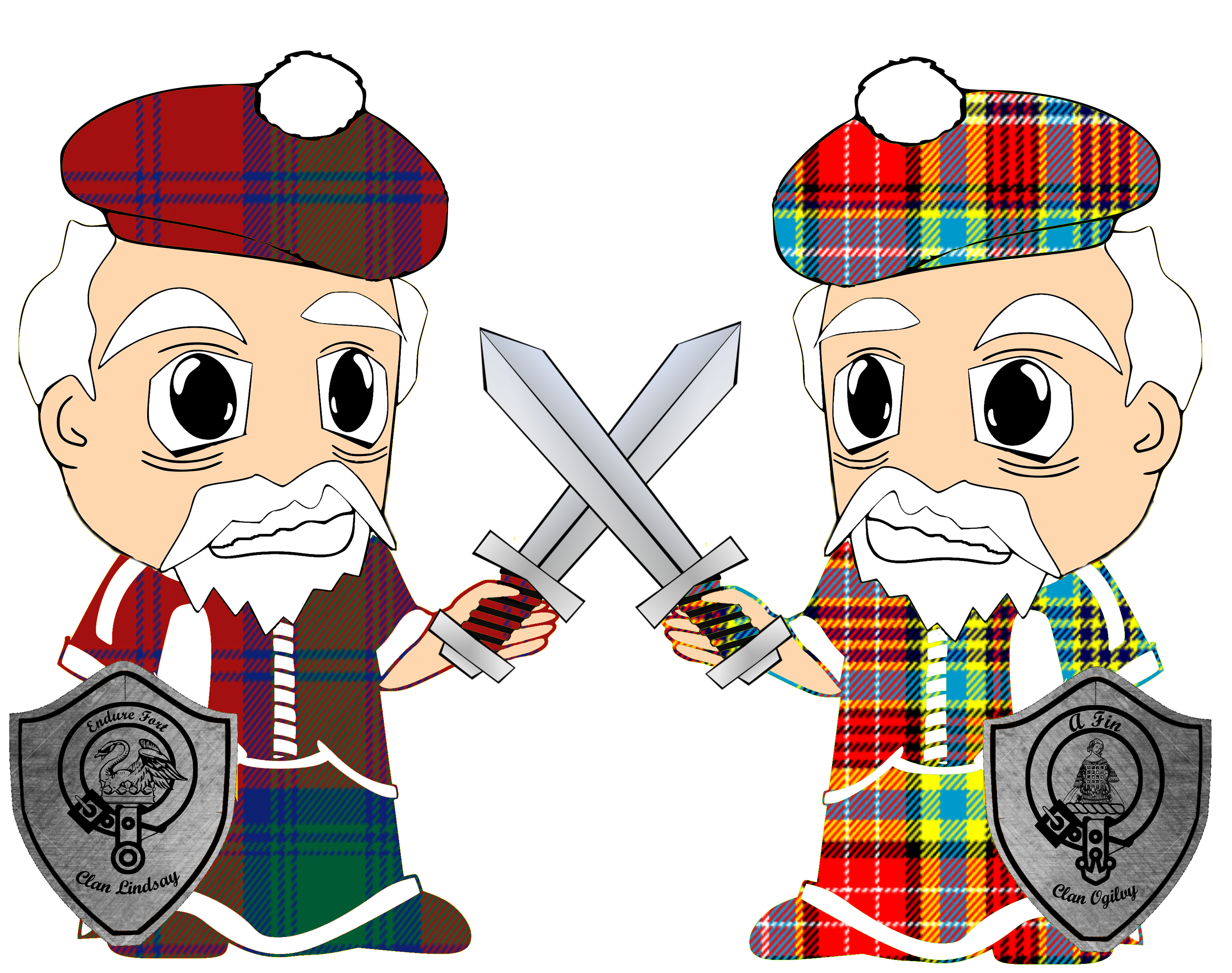 Clan Lindsay vs. Clan Ogilvie Bagtown Clans