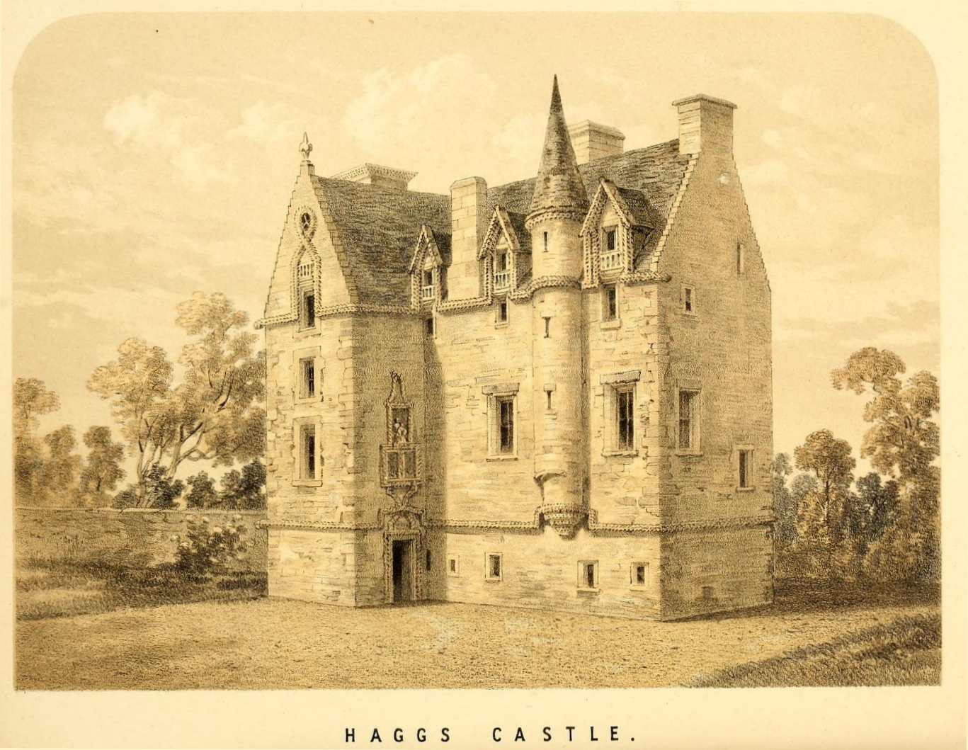 Haggs Castle, Scotland